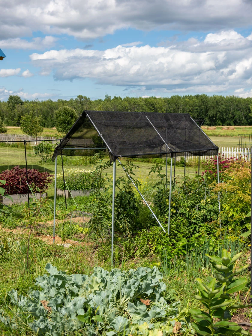 Connector Kit For DIY Peaked Roof Frame For In Ground Garden Bed - Image 4