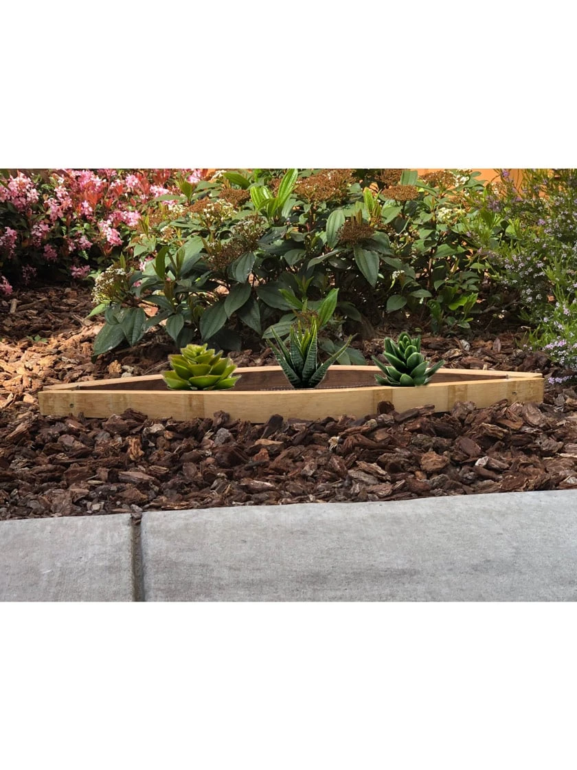 Wine Barrel Succulent Planter